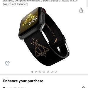 A little dusty to never wearing. Tried on my watch and it was to big.